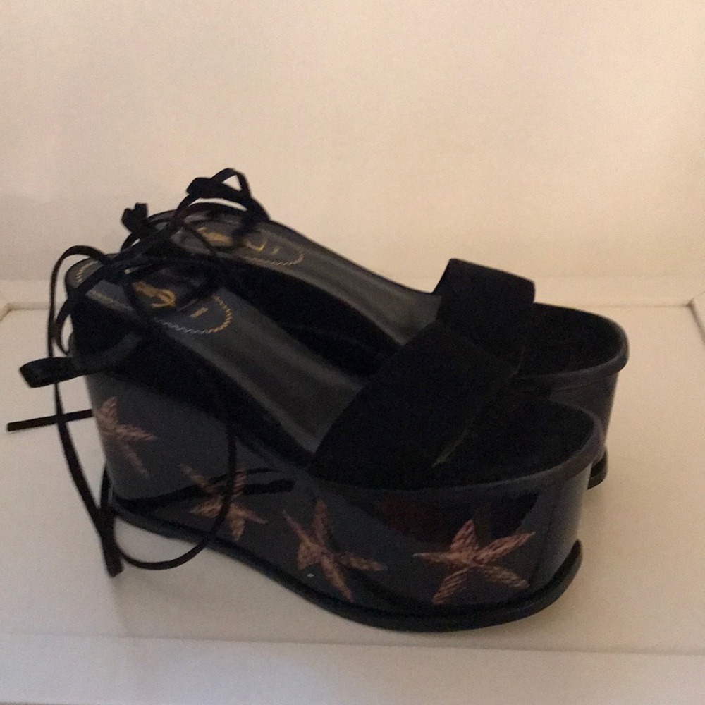 YSL Star Platform Sandals - 39 (9)